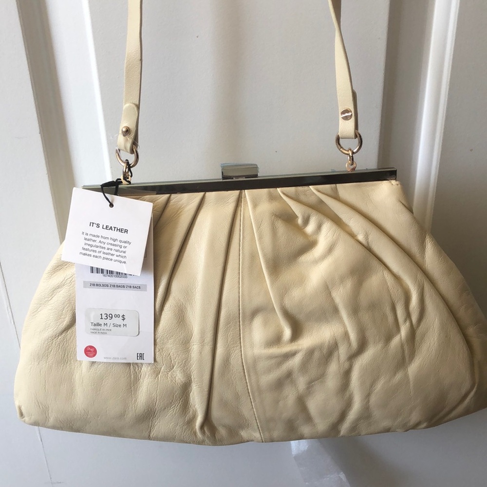 Zara real leather bag PRICE IS FIRM